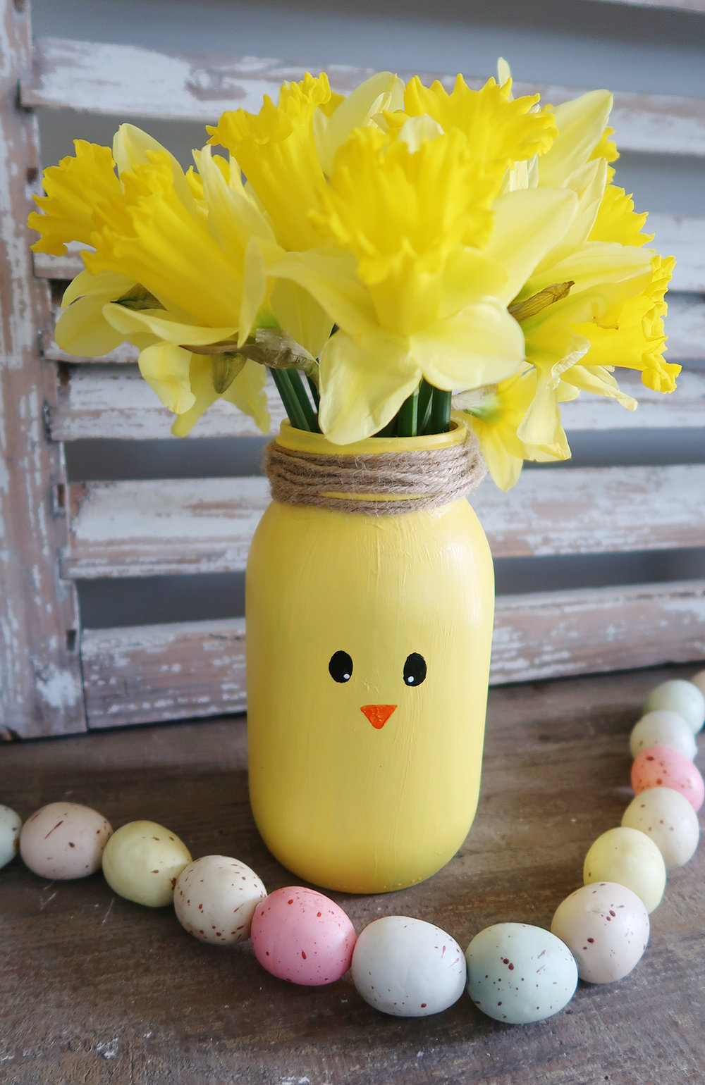 Easter Chick Vase
